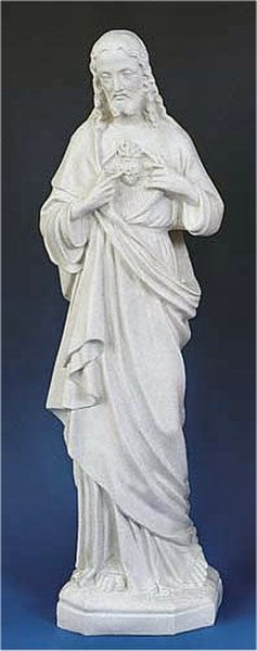 Sacred Heart Of Jesus Statue Granite